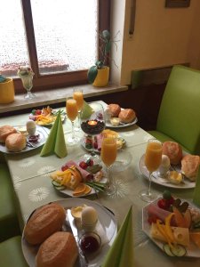 Frühstückstisch