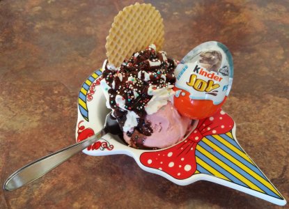 Eisbecher für Kinder