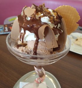 Nougatbecher